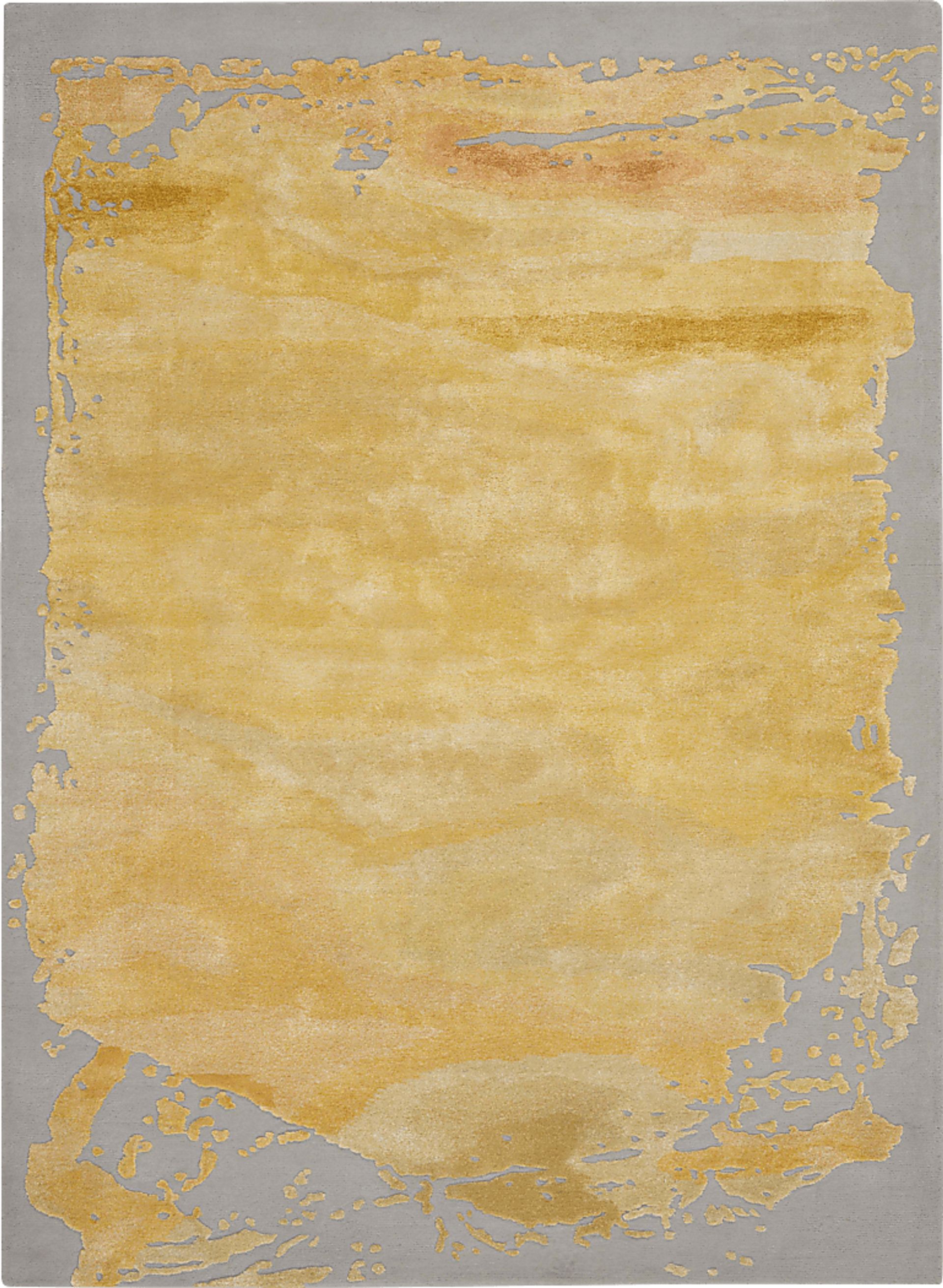 Vawix Gray/Gold 5'6 x 7'5 Rug - Image 1
