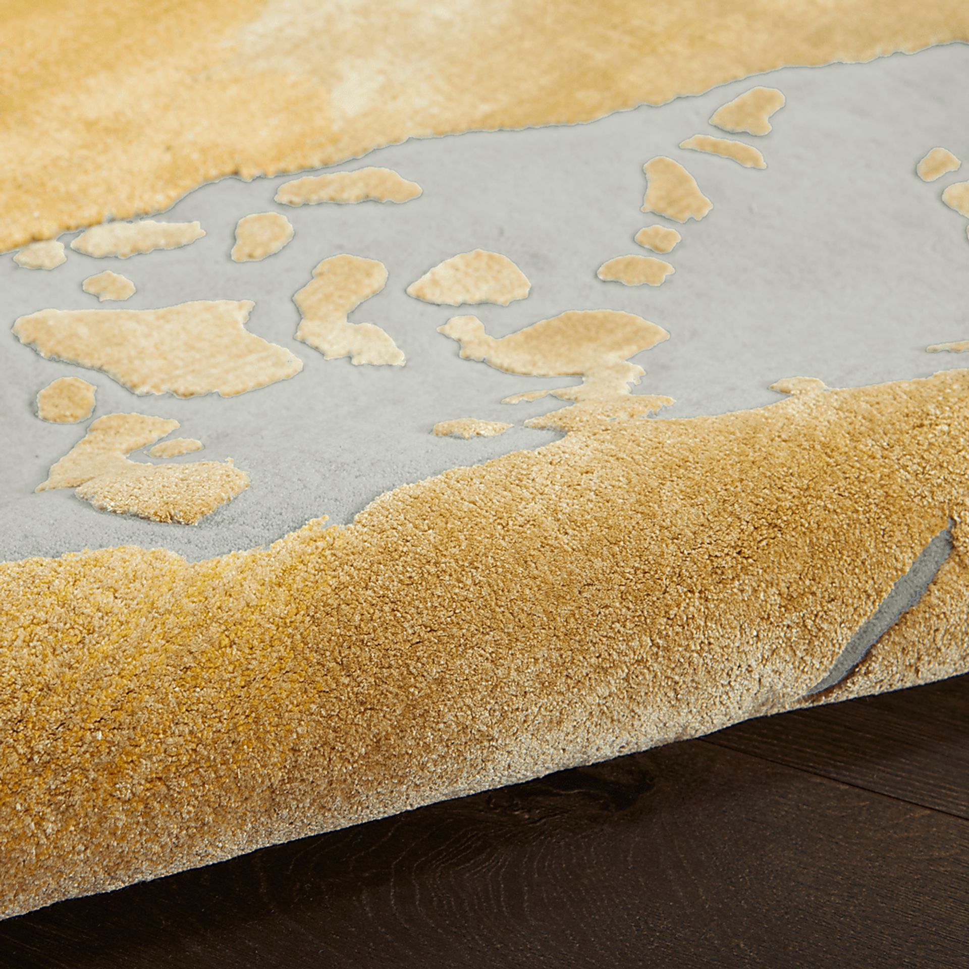 Vawix Gray/Gold 7'9 x 9'9 Rug - Image 9