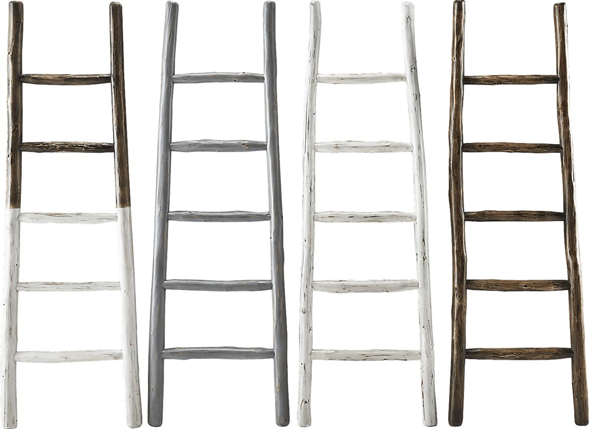 Vawter White Decorative Ladder