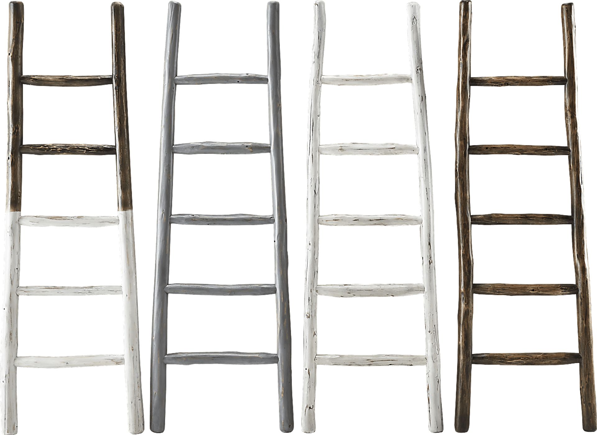 Vawter White Decorative Ladder - Image 4
