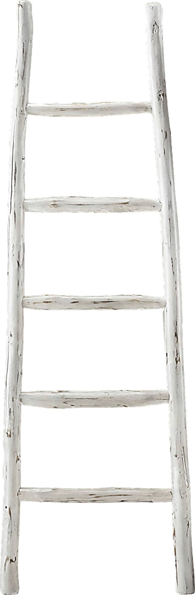 Vawter White Decorative Ladder - Thumbnail - Image 1