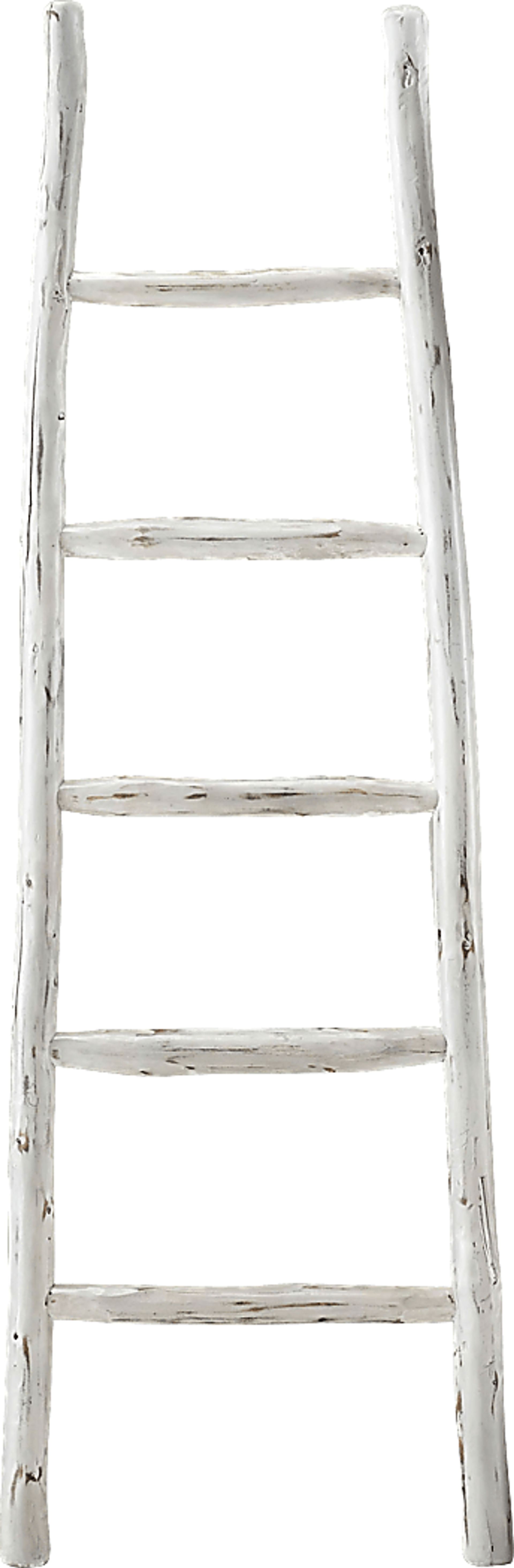 Vawter White Decorative Ladder - Image 1