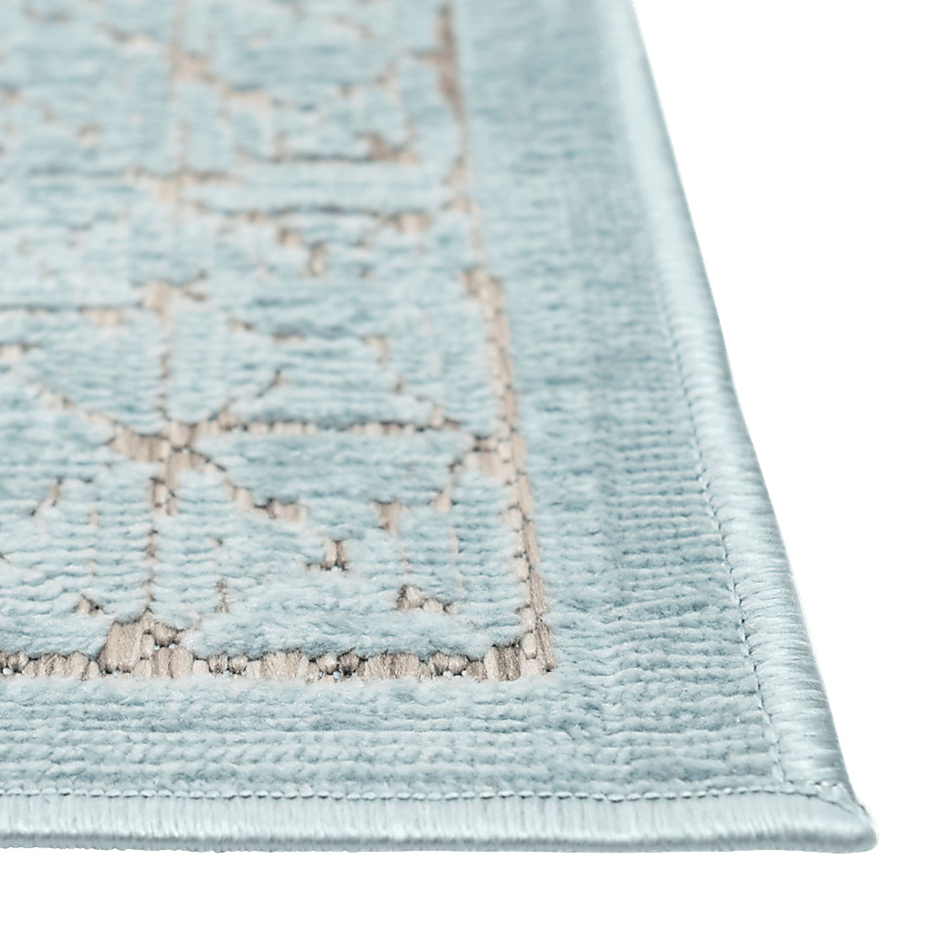 Vayda Blue 4'10 x 7'6 Indoor/Outdoor Rug - Image 2
