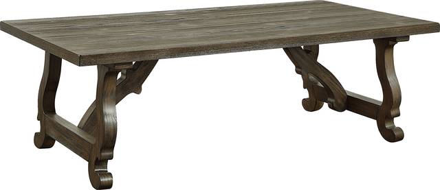Vayview Brown Cocktail Table - Thumbnail - Image 1