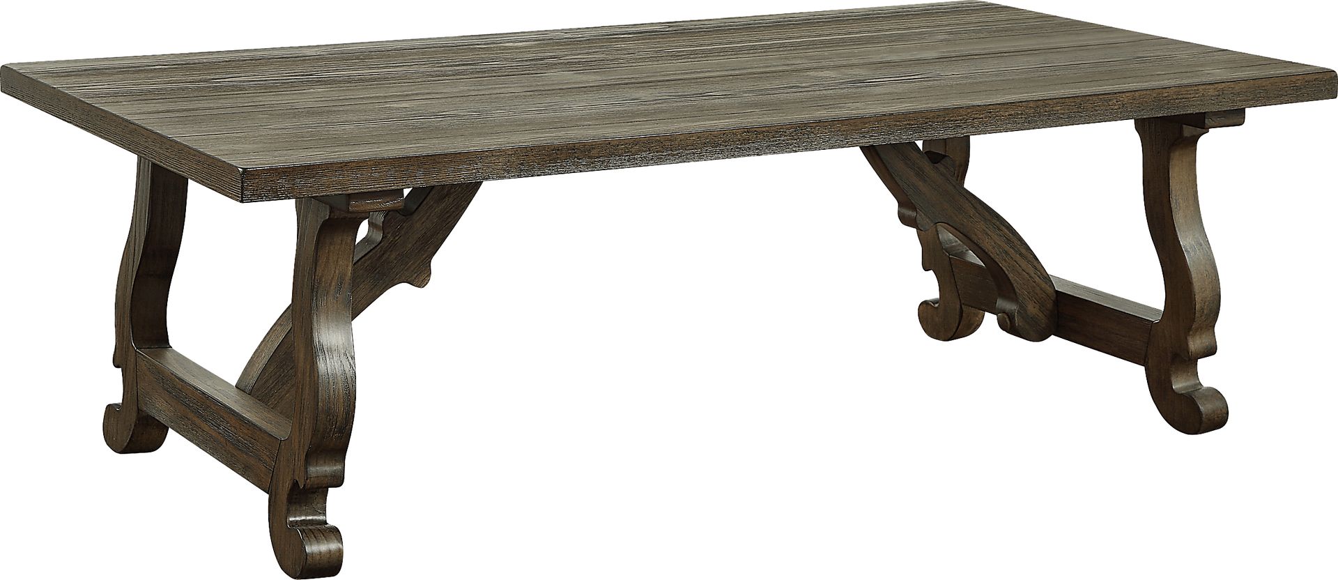 Vayview Brown Cocktail Table - Image 1