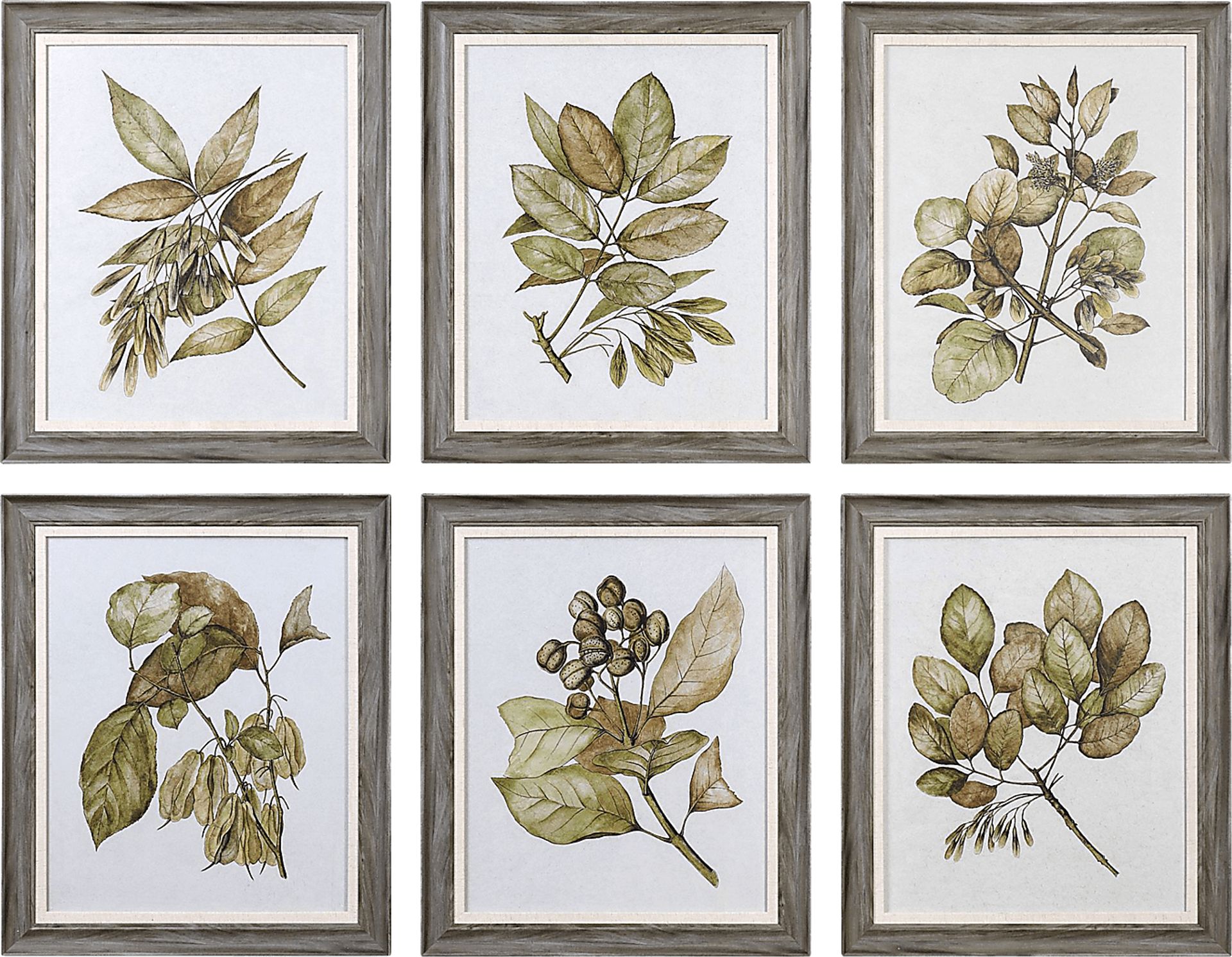 Veah Green Artwork, Set of 6 - Image 1