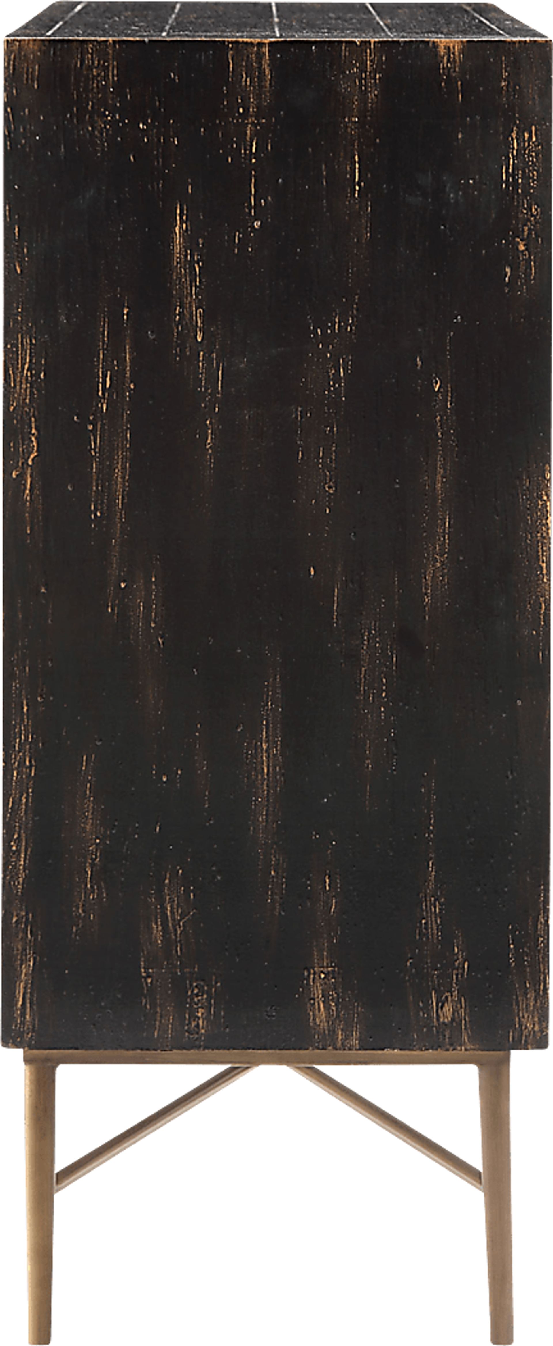 Veazey Black Accent Cabinet - Image 3