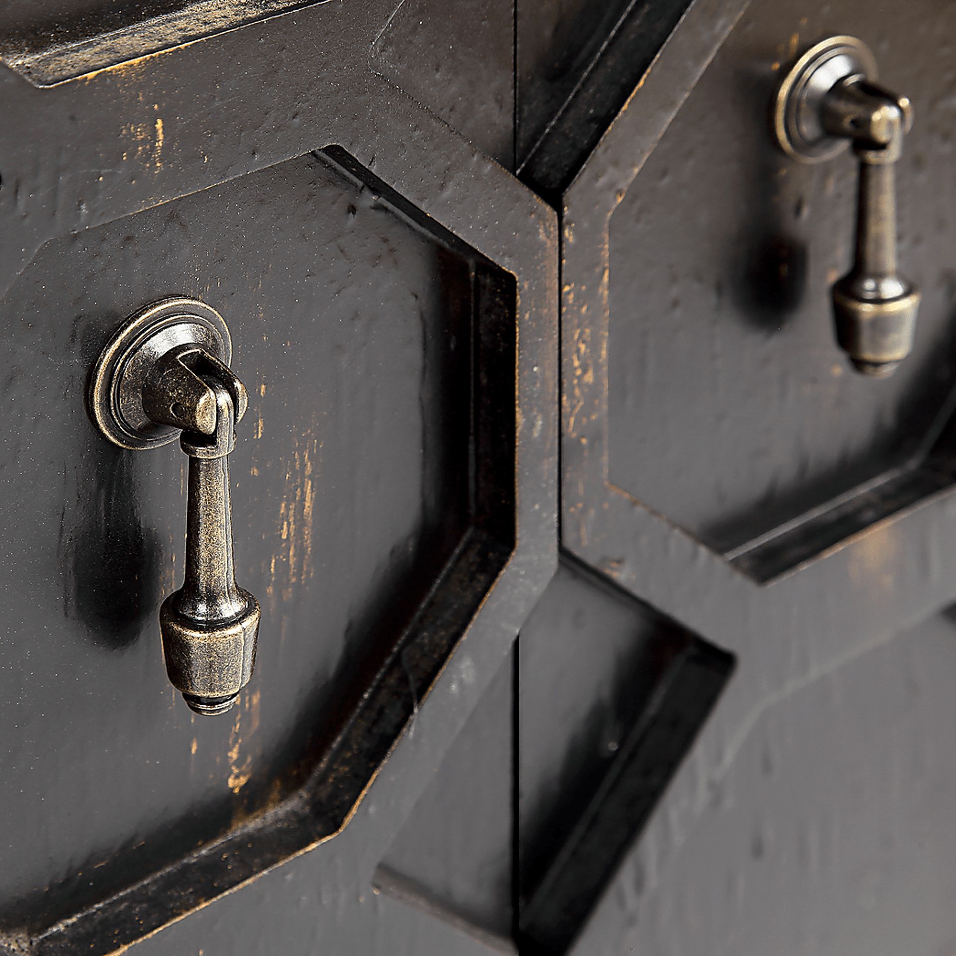 Veazey Black Accent Cabinet - Image 7
