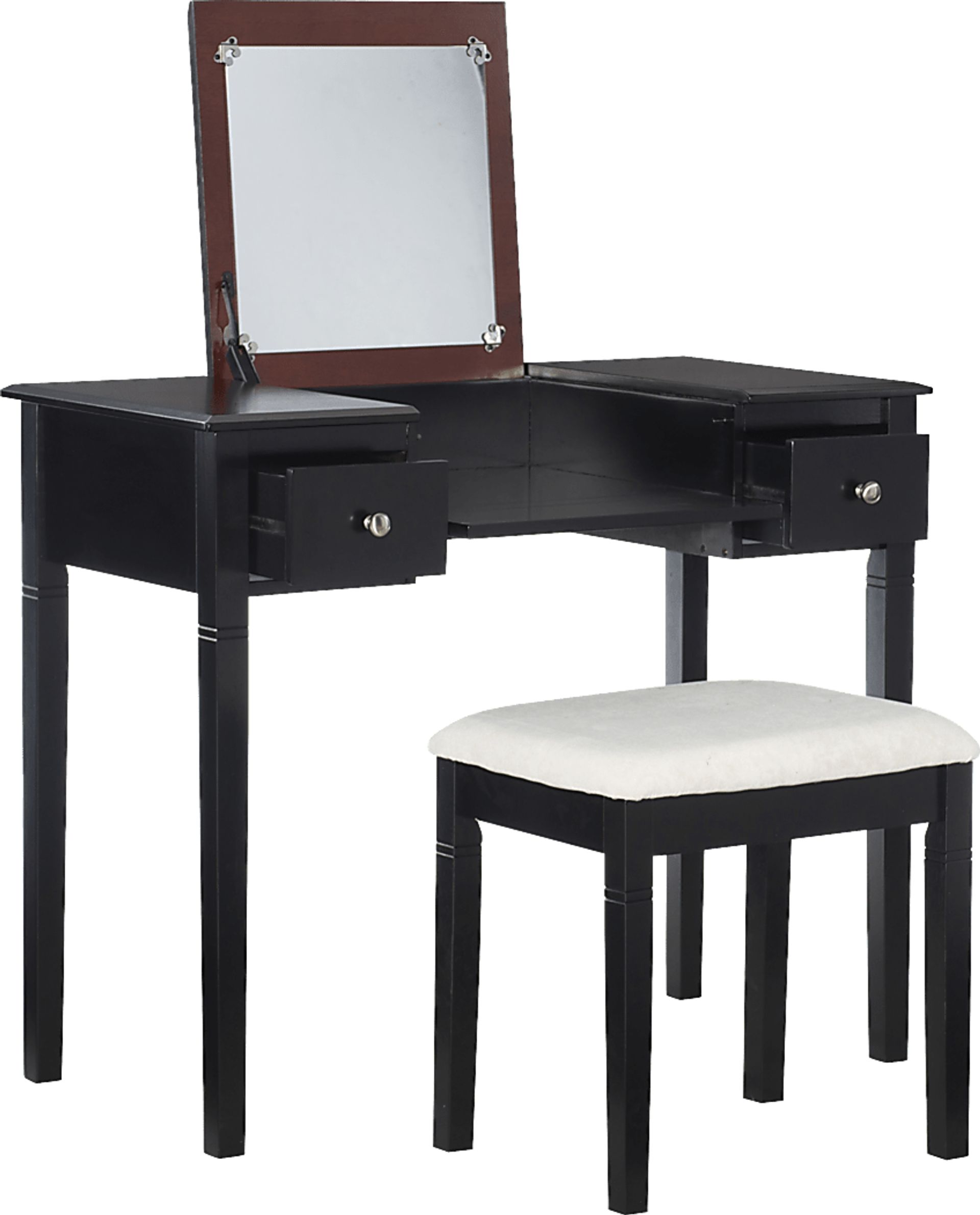 Veazey Black Vanity Set - Image 12