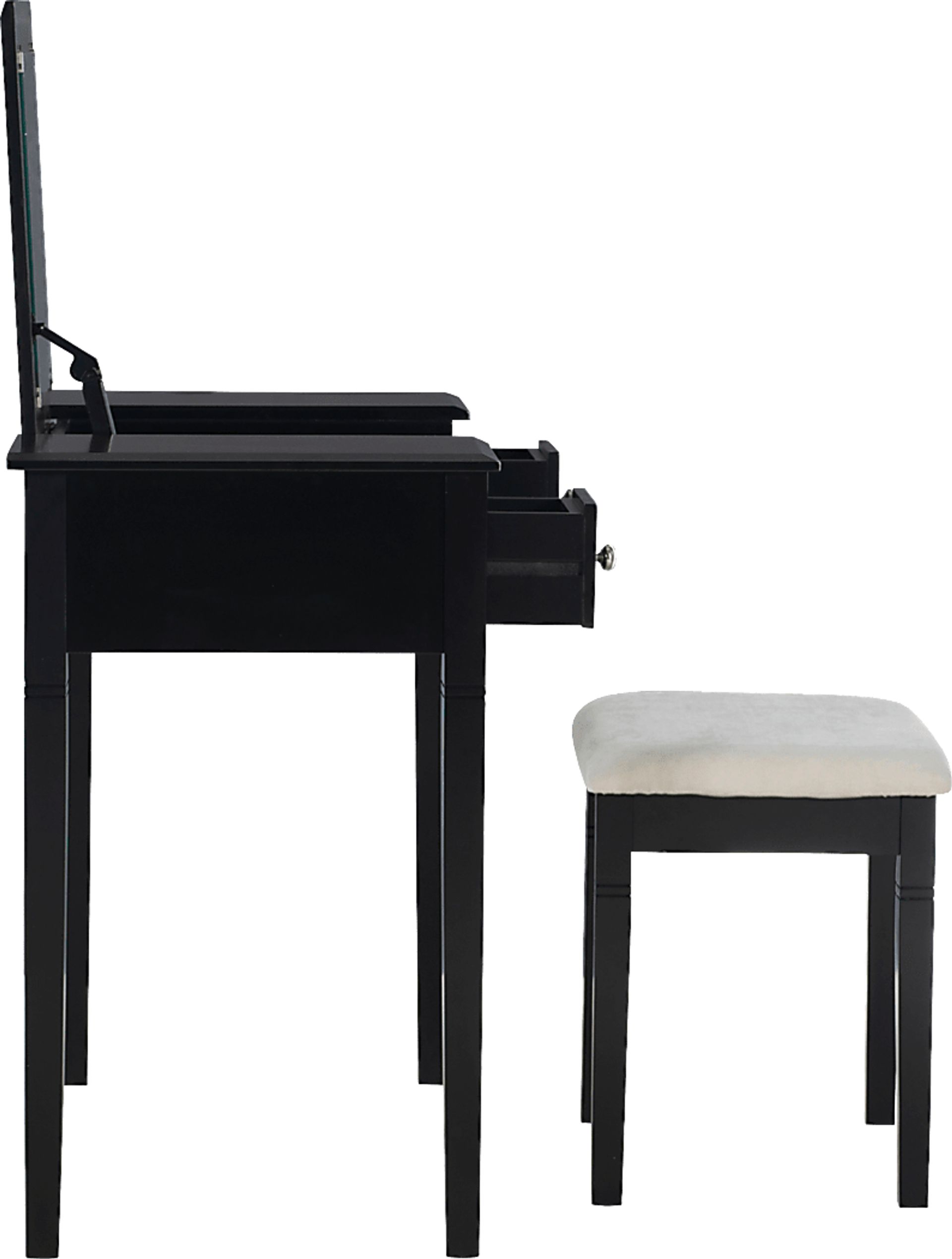 Veazey Black Vanity Set - Image 13