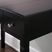 Veazey Black Vanity Set