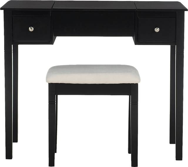 Veazey Black Vanity Set - Thumbnail - Image 9