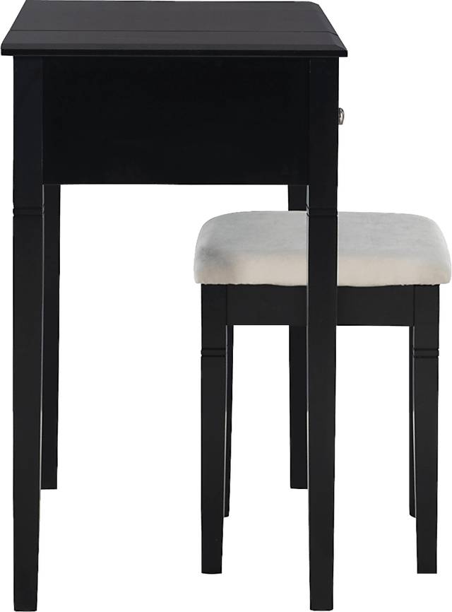 Veazey Black Vanity Set - Thumbnail - Image 10