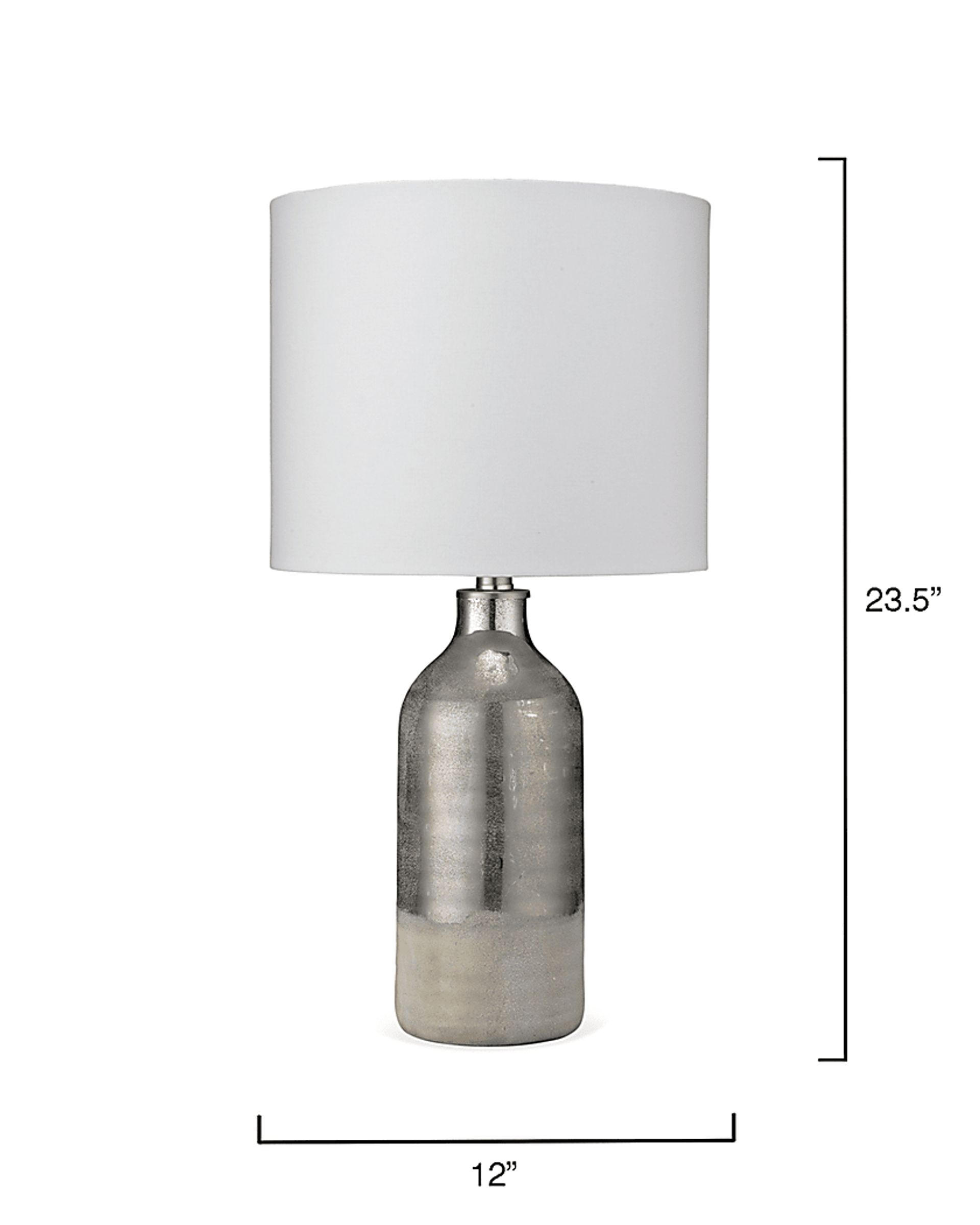 Veblem Court Silver Lamp - Image 3