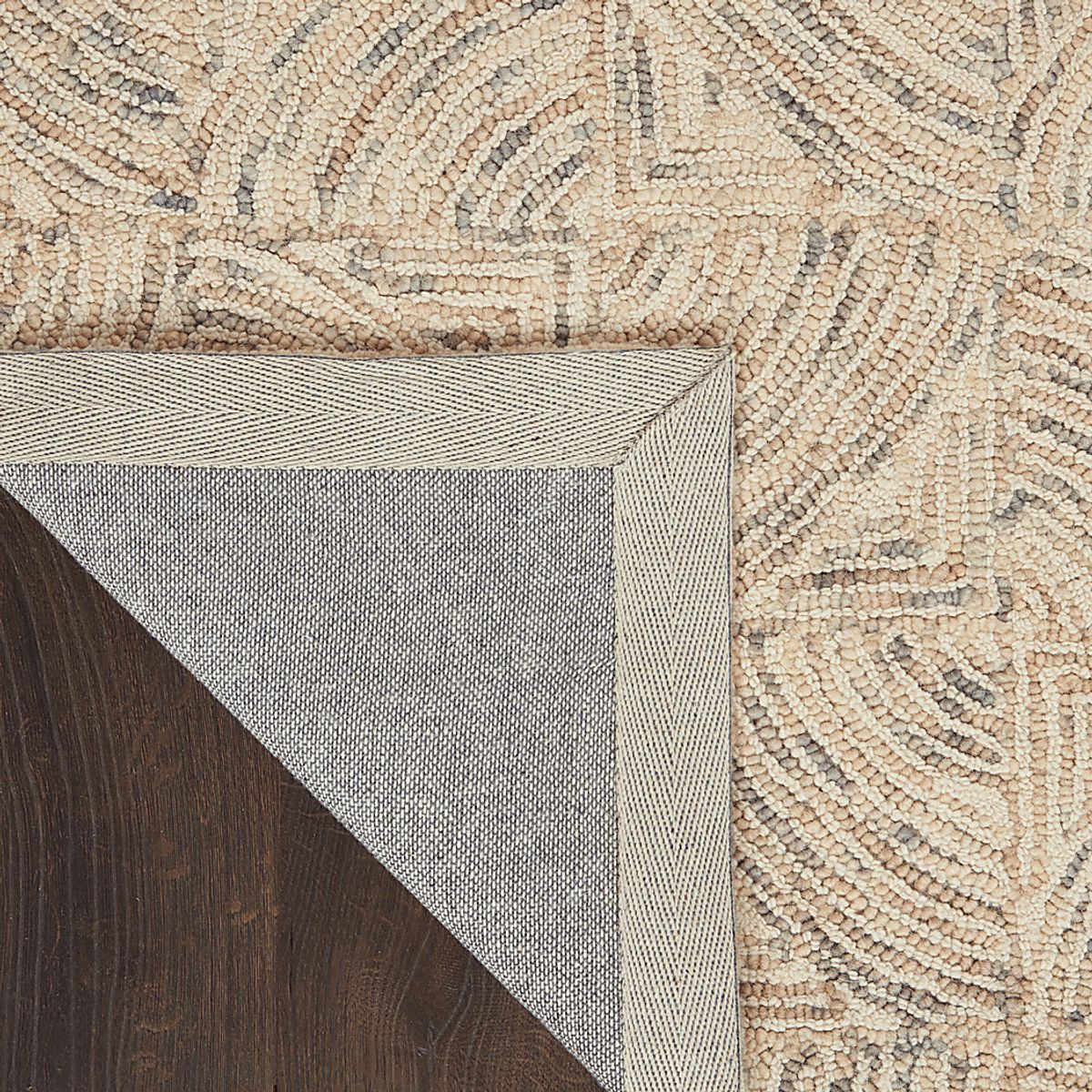 Rug Boutique Vector Hills Brown Polypropylene Fabric | Rooms to Go