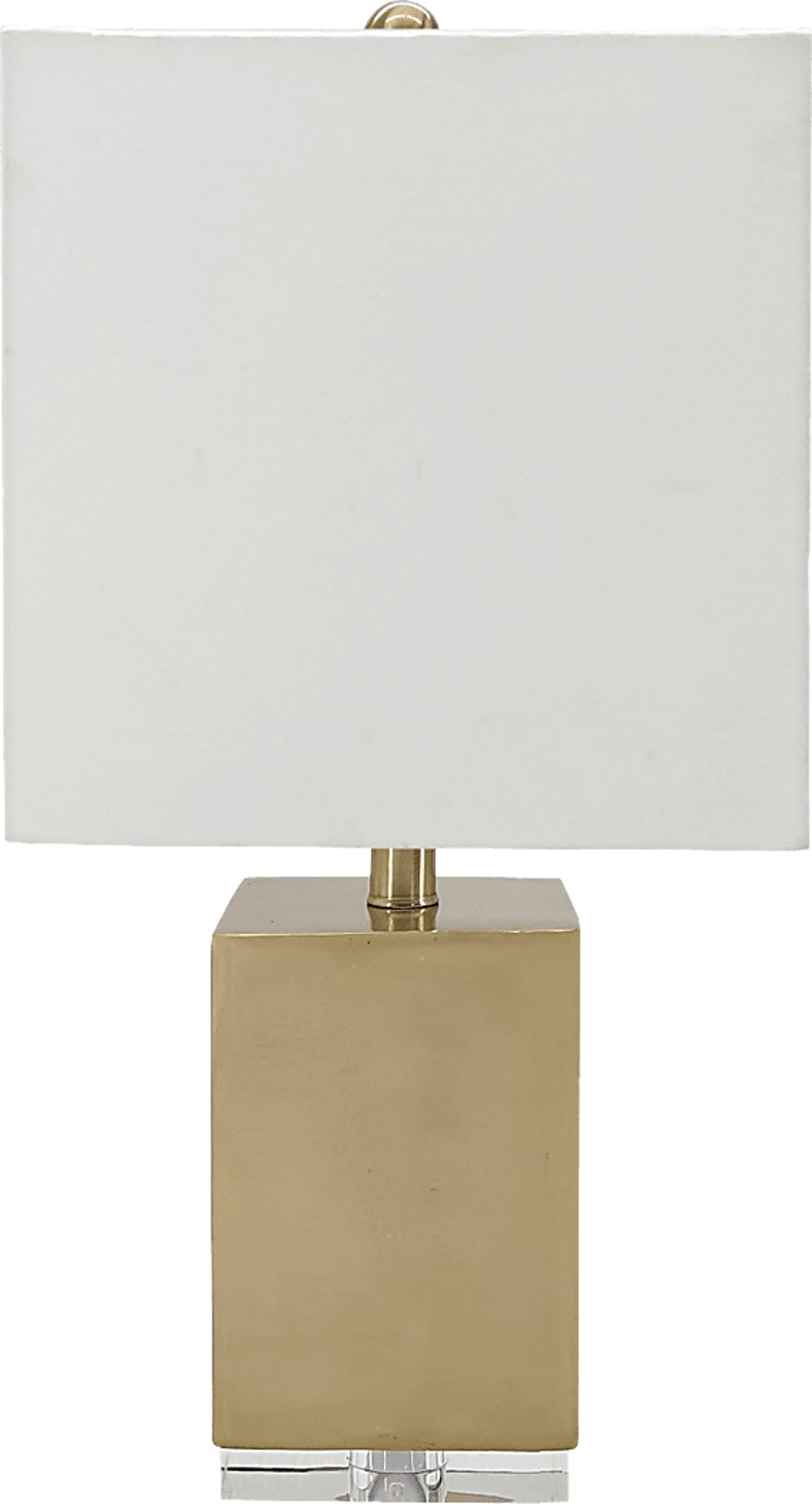 Veda Bend Gold Lamp - Image 1