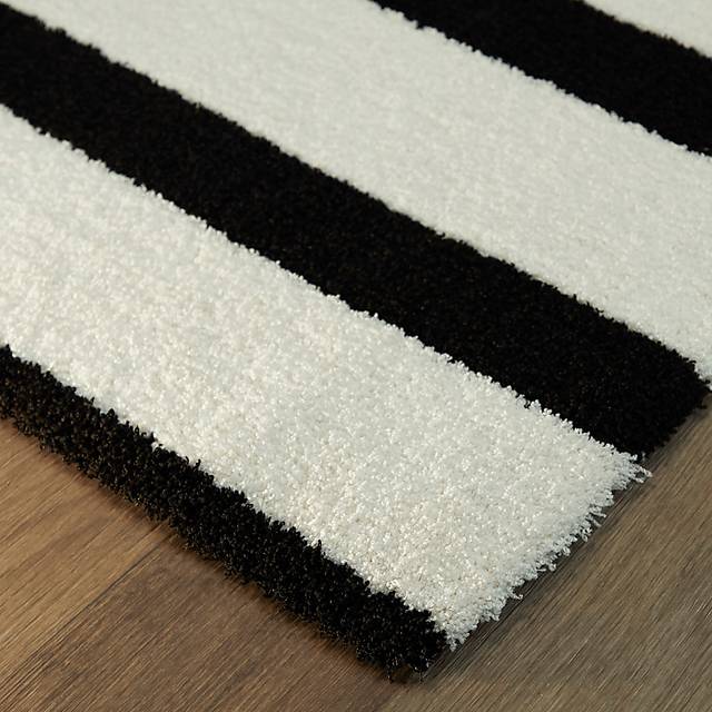 Vedand Black/White 7'10 x 10' Rug - Thumbnail - Image 5