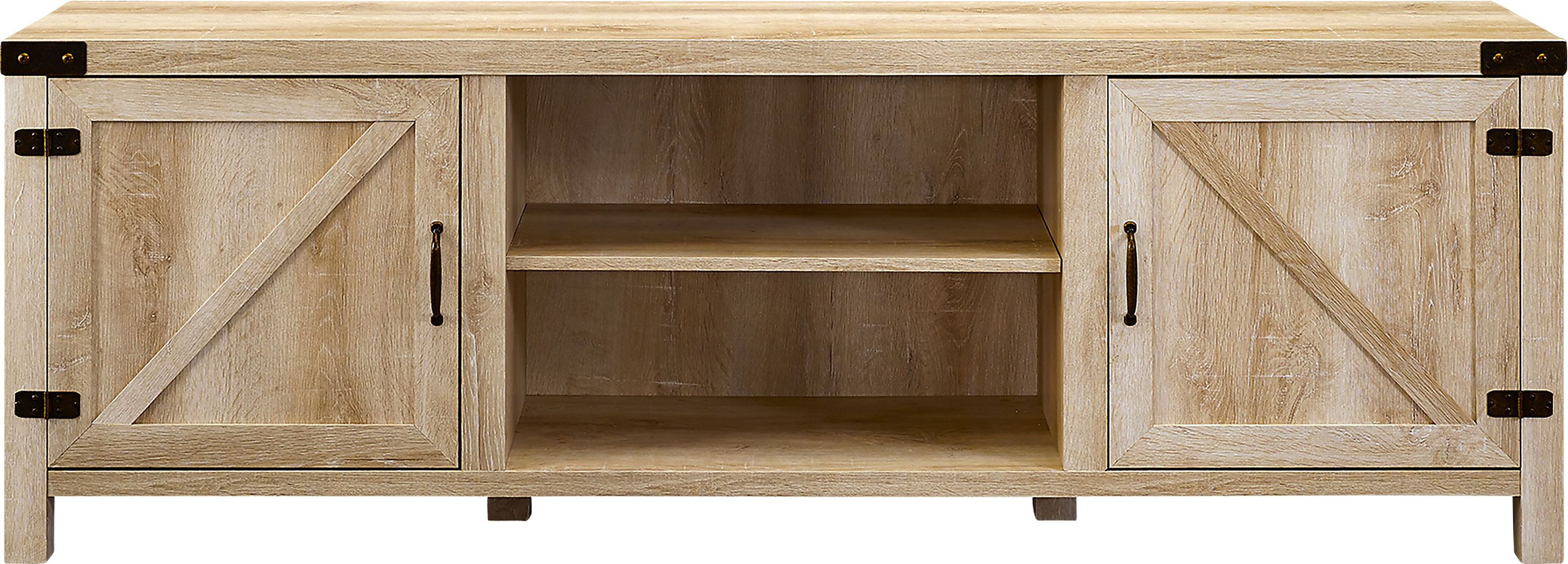 Vedrines White Oak 70 in. Console