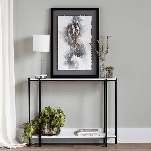 Veilleux White Console Table - Thumbnail - Image 2