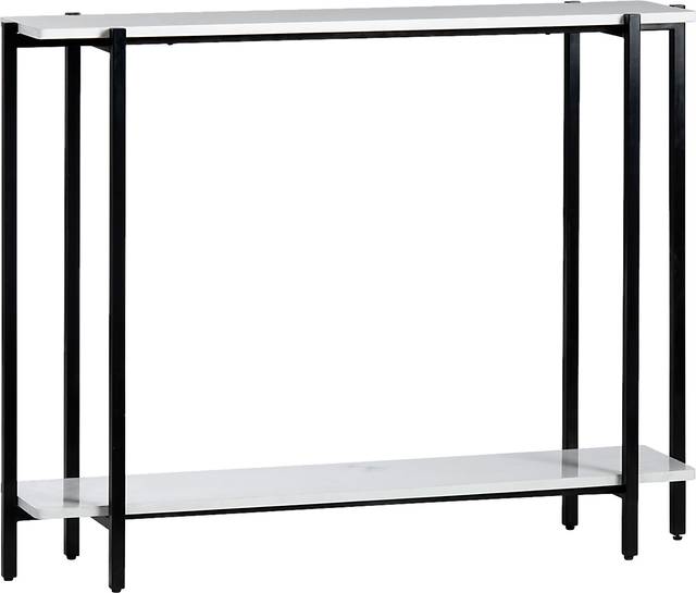 Veilleux White Console Table - Thumbnail - Image 1
