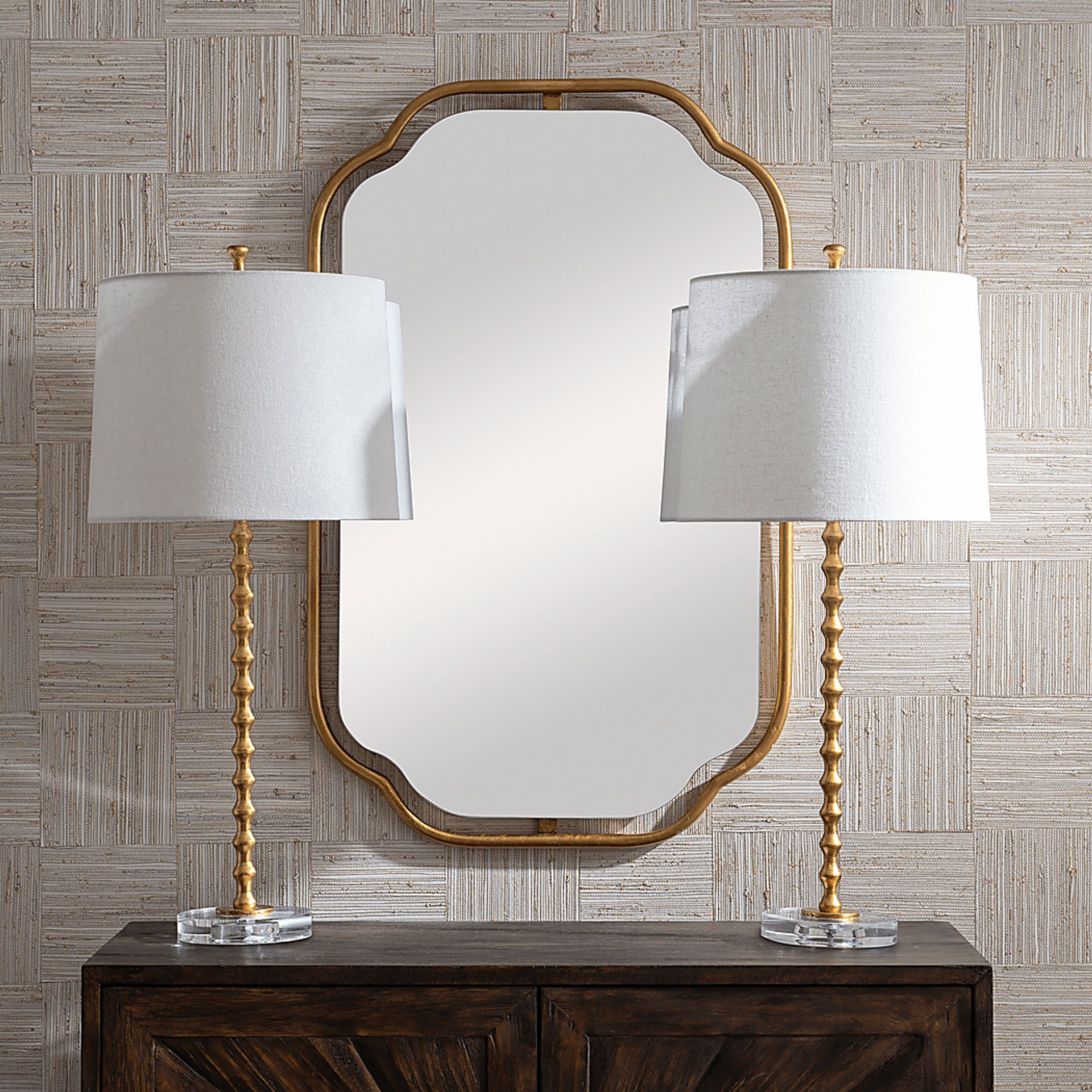 Velarde Way Gold Table Lamps, Set of 2 - Image 2