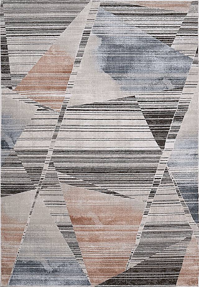 Velenzia Gray 7'8 x 10'2 Rug - Thumbnail - Image 1