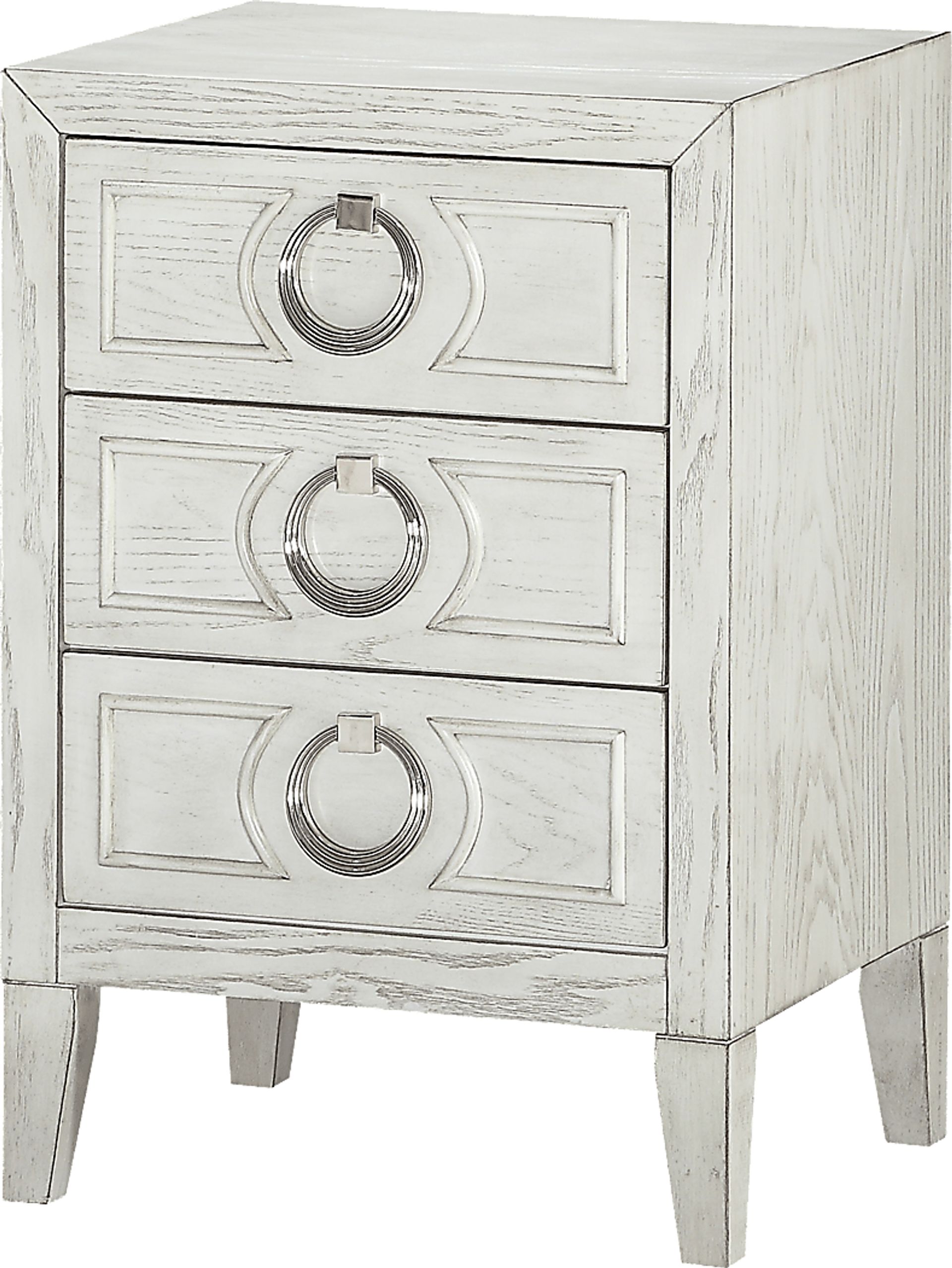Velerra White End Table - Image 1