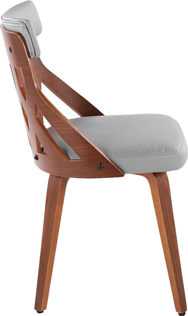 Velie Gray Dining Chair, Set of 2 - Thumbnail - Image 3