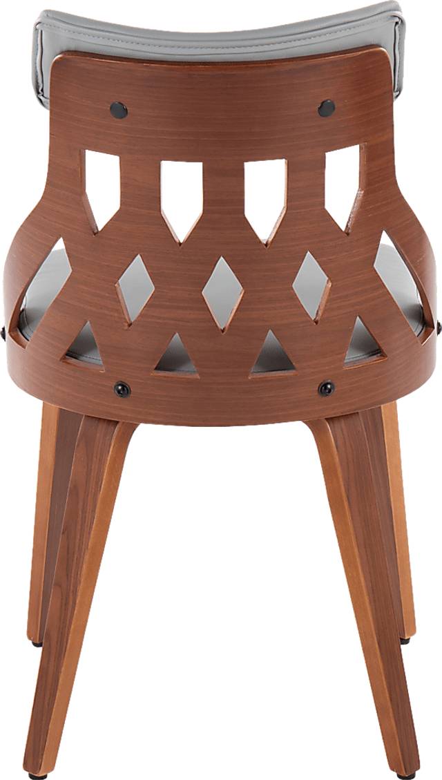 Velie Gray Dining Chair, Set of 2 - Thumbnail - Image 4