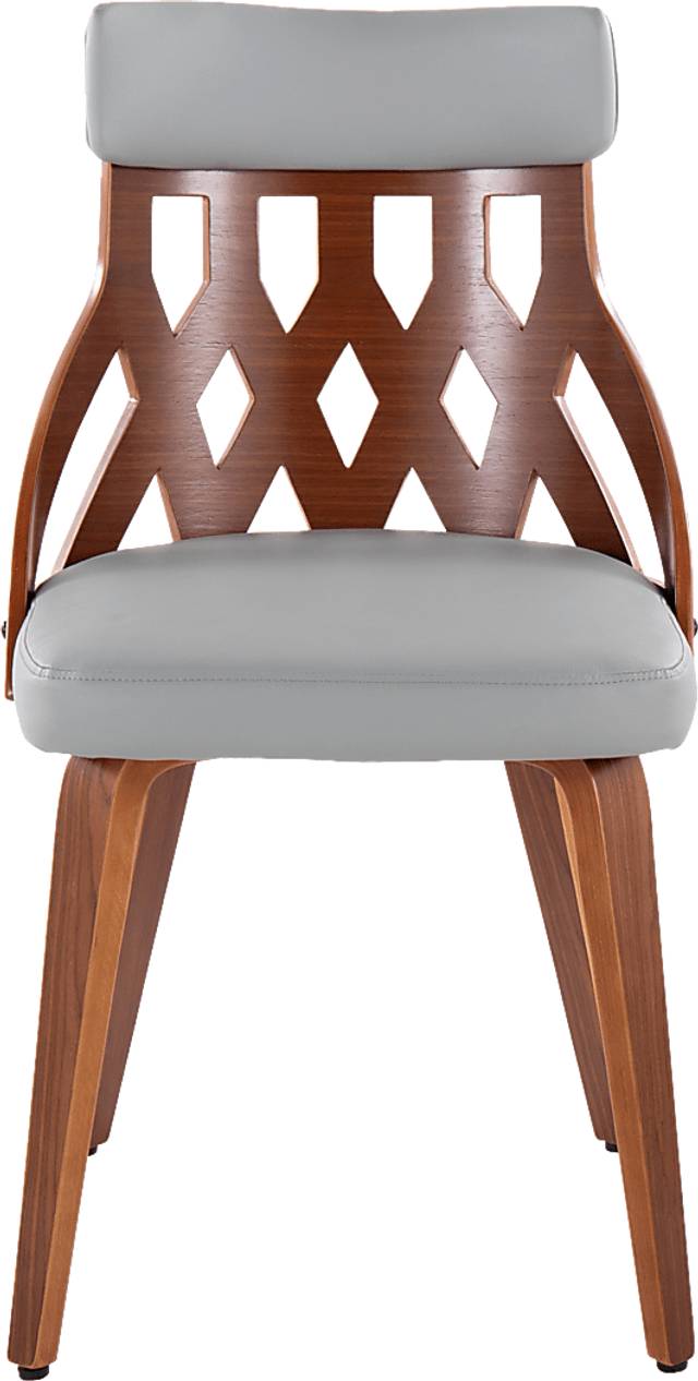 Velie Gray Dining Chair, Set of 2 - Thumbnail - Image 5