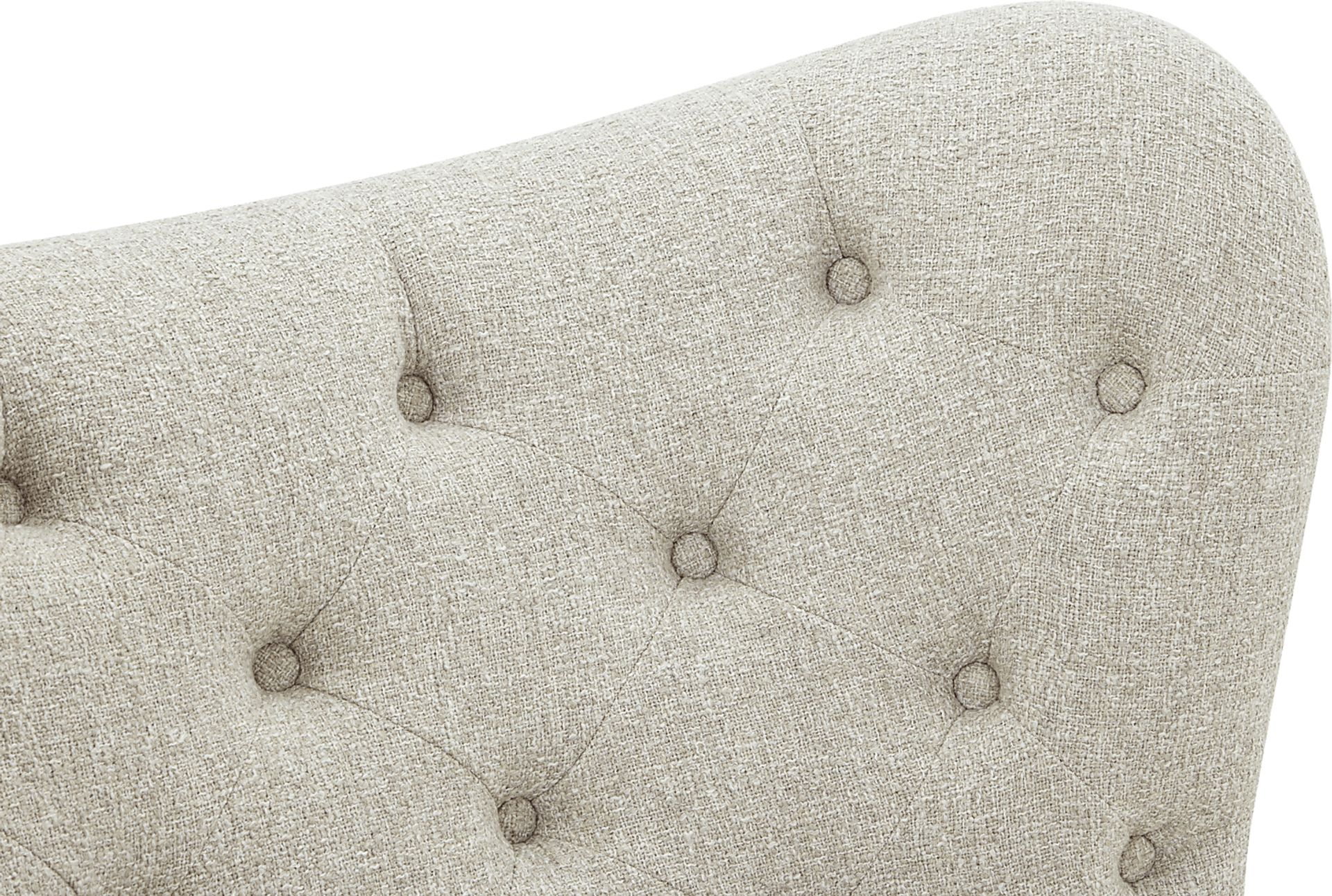 Velina Beige Swivel Chair - Image 8