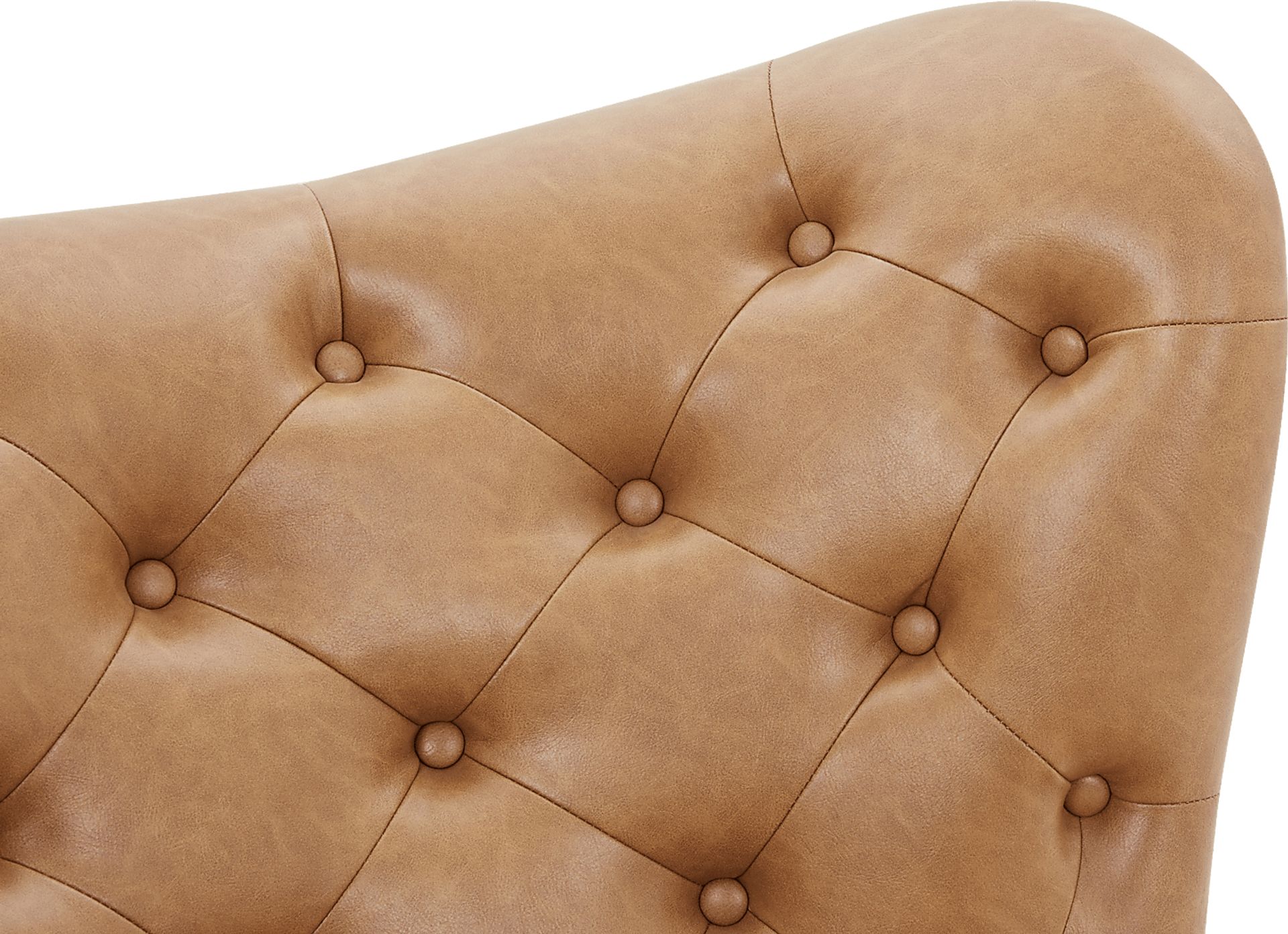 Velina Camel Swivel Chair - Image 8