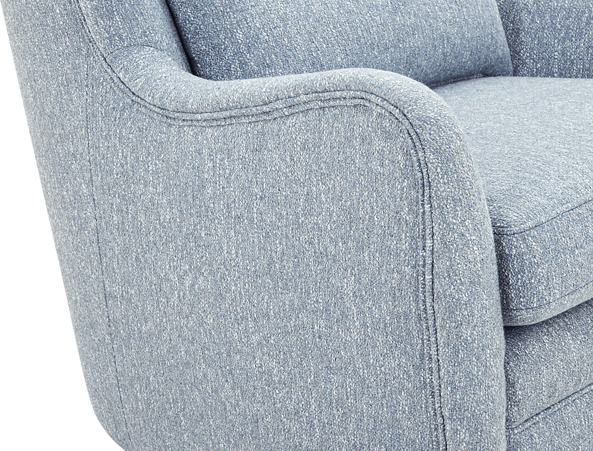 Velina Sky Swivel Chair - Image 5