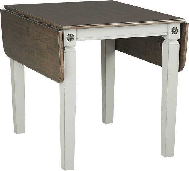 Velino Gray Rectangle Dining Table - Thumbnail - Image 1