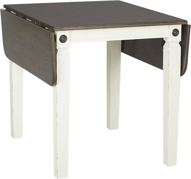 Velino White Rectangle Dining Table - Thumbnail - Image 1