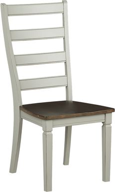 Velino White Side Chair