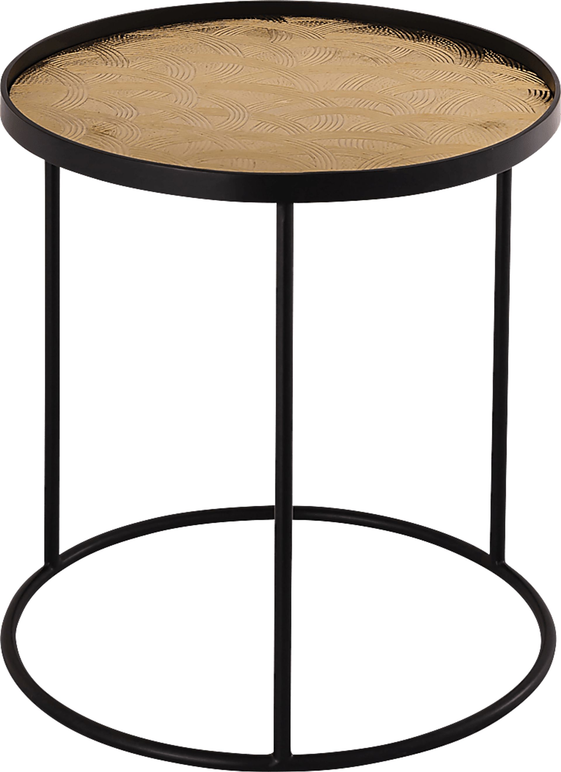 Vellaor Gold Nesting Table, Set of 2 - Image 9