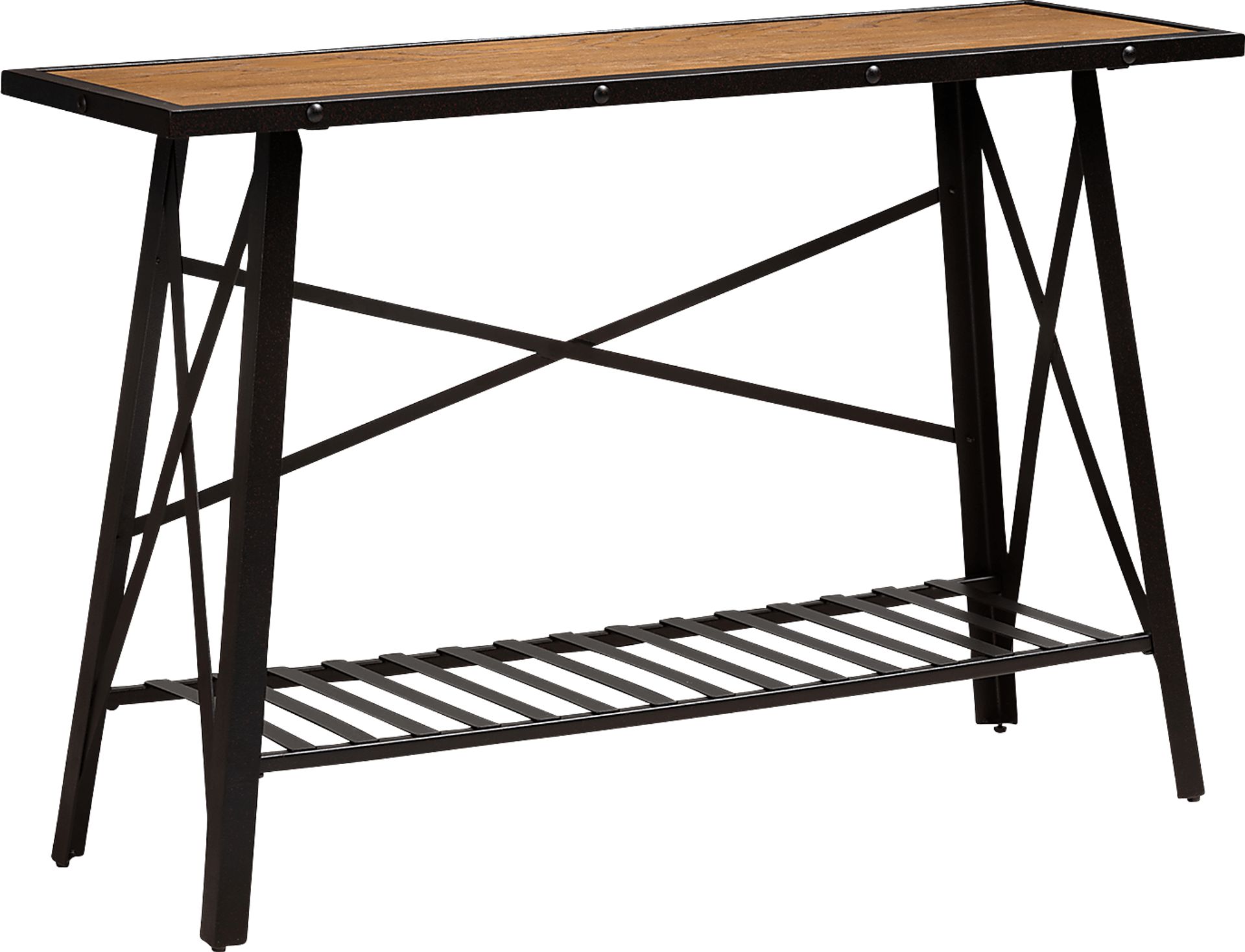 Veller Brown Console Table - Image 1
