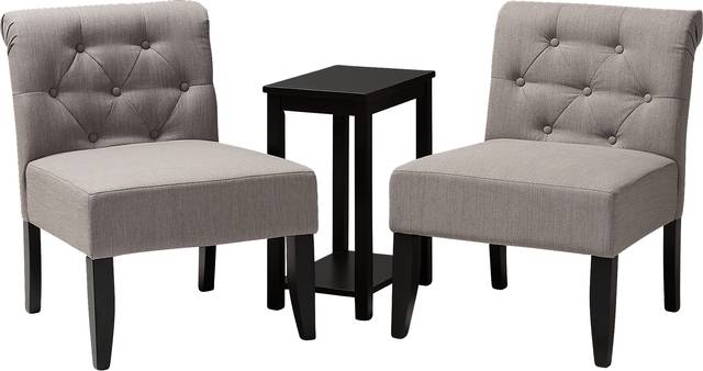 Velora Gray 3 pc. Accent Chair Set - Thumbnail - Image 1
