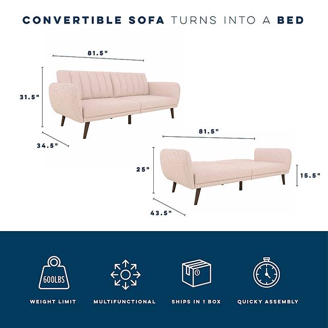 Velron Pink Futon - Thumbnail - Image 10