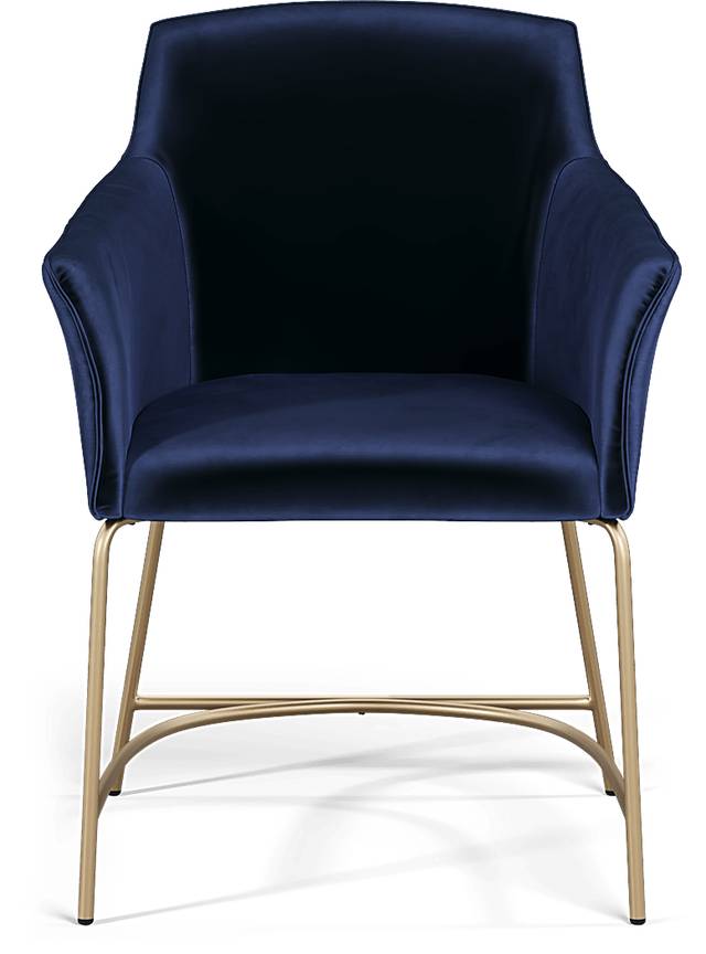 Venetian Court Blue Arm Chair - Thumbnail - Image 2