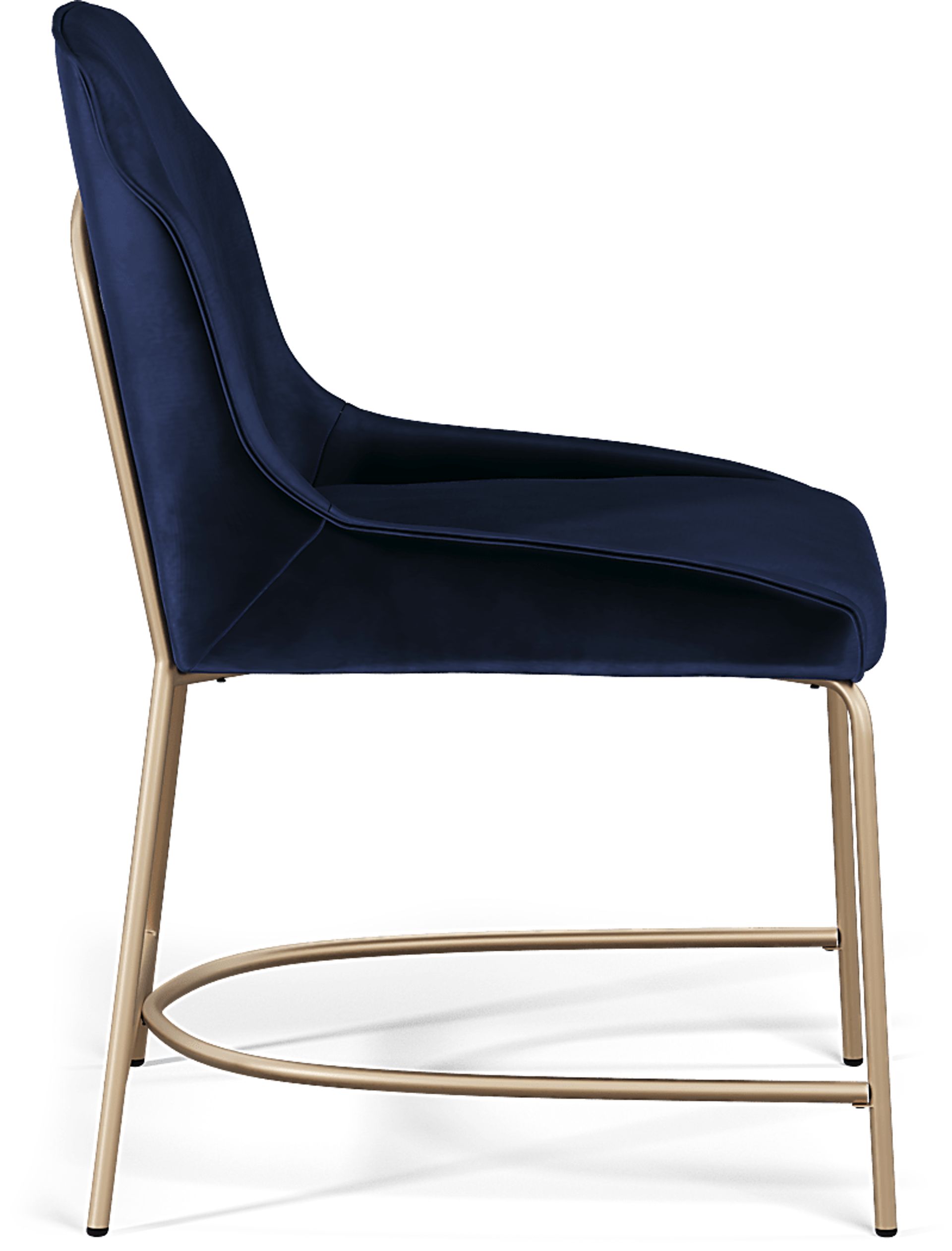 Venetian Court Gold 5 Pc Dining Room with Blue Chairs - Image 8