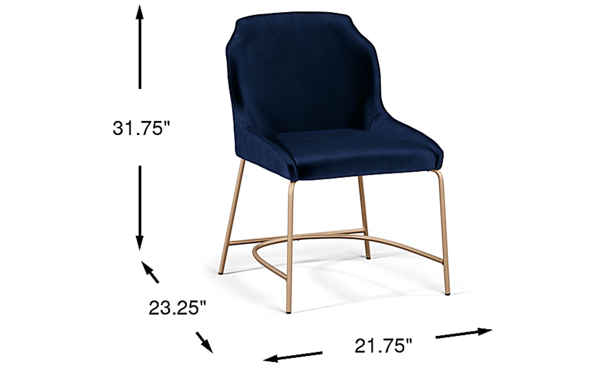 Dimension Image. Please refer to the Dimension Tab on this page for dimension details.