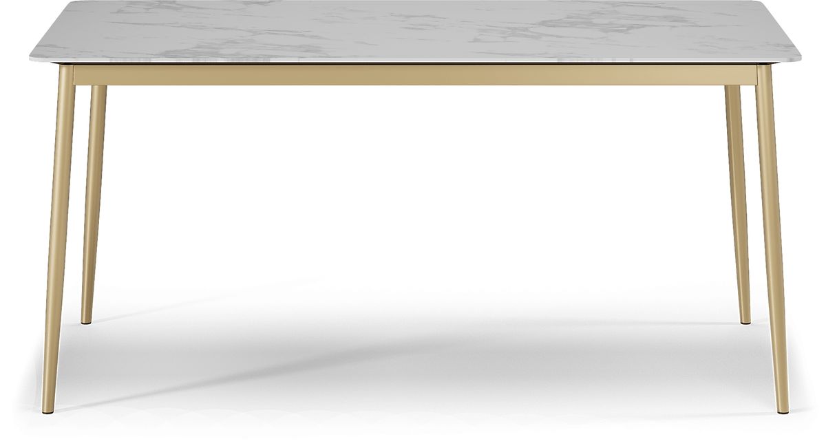 Venetian Court Gold Colors,Metal Dining Table | Rooms to Go