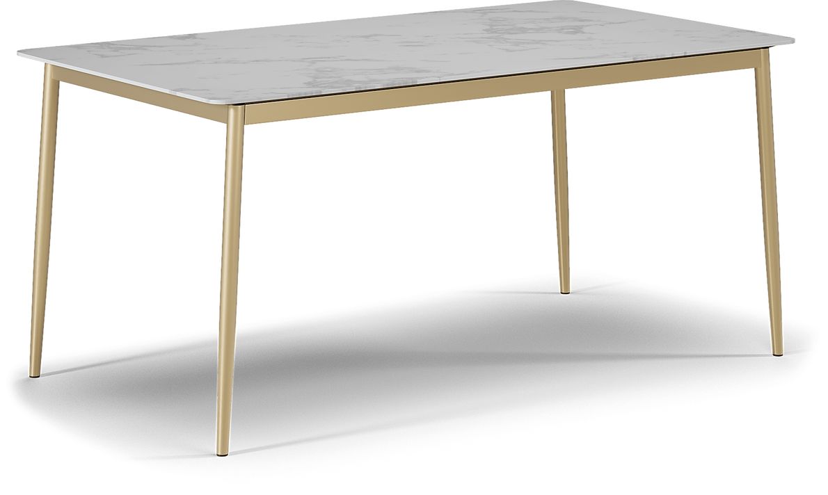 Court Gold Colors,Metal Dining Table Rooms To Go