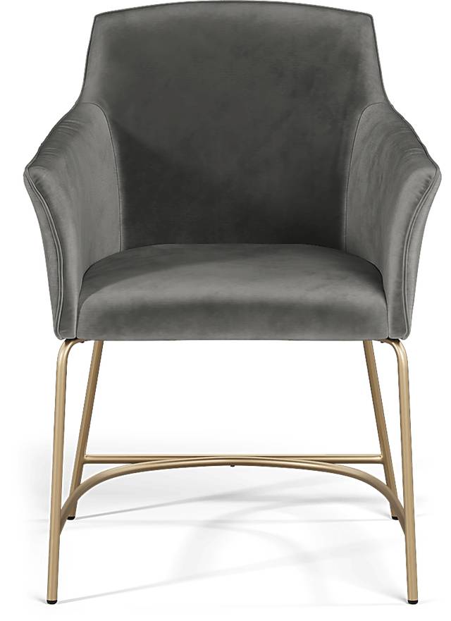 Venetian Court Gray Arm Chair - Thumbnail - Image 2