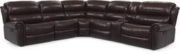 6 pc reclining sectional