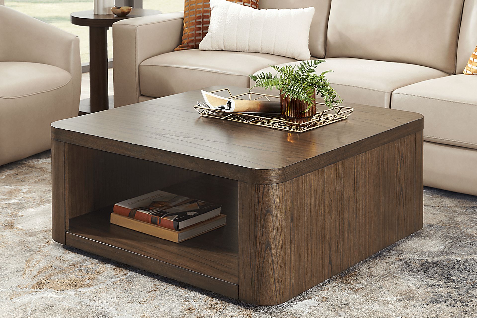 Venice Brown Cocktail Table - Image 5