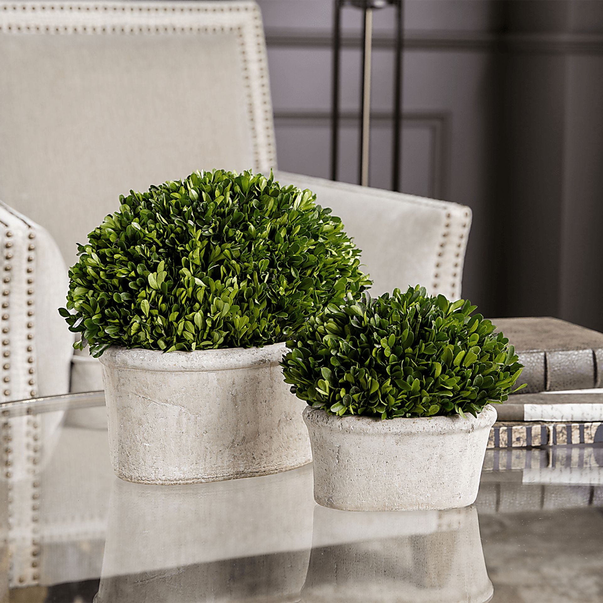 Venicia Tan Planter, Set of 2 - Image 3
