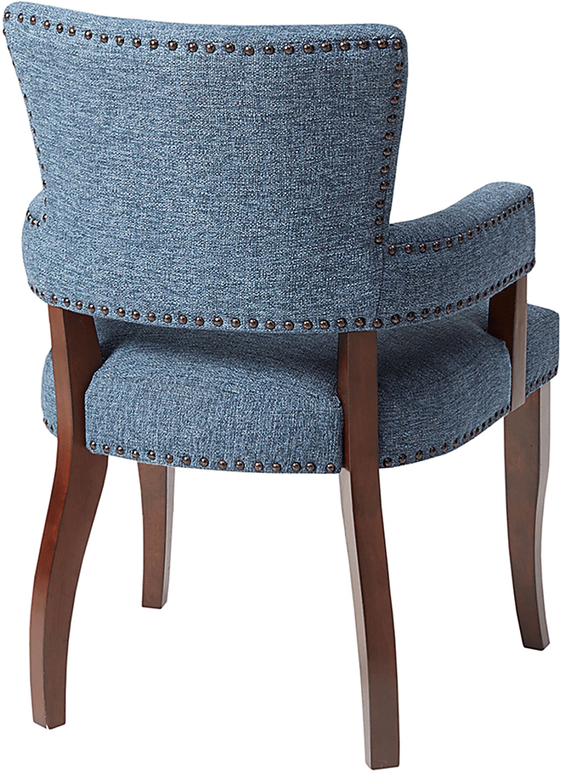 Venida Blue Arm Chair - Image 2